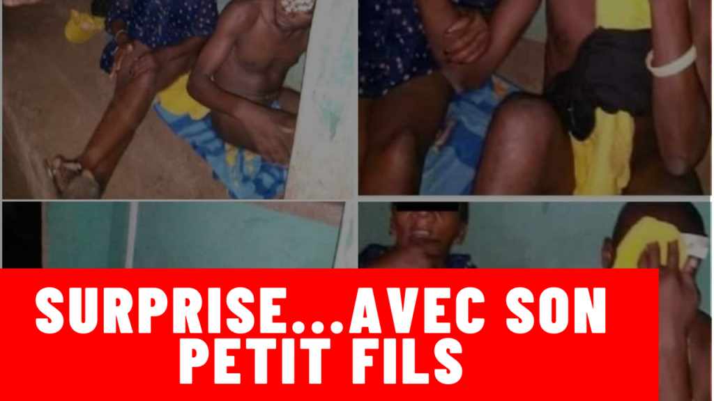 Surprise entrain d'avoir des rapports sexuels avec son petit fils