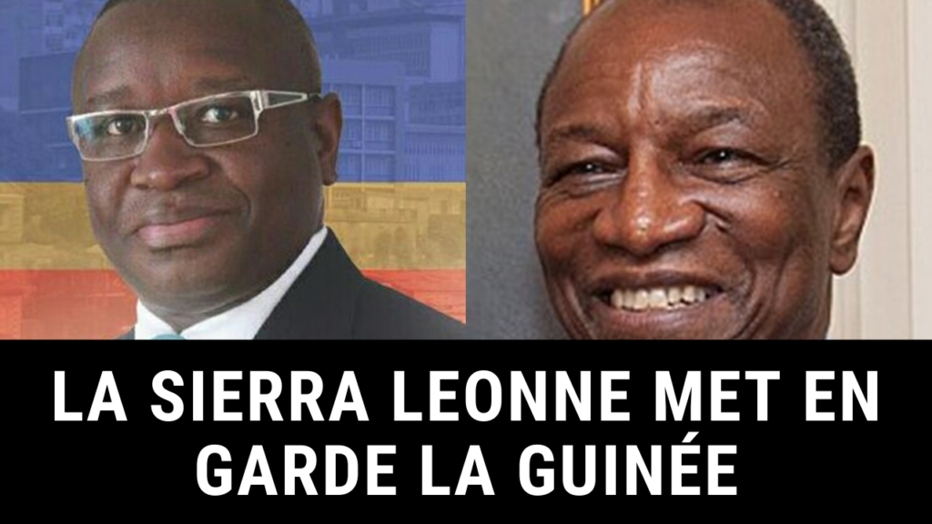 Troupes guinéennes à Yenga