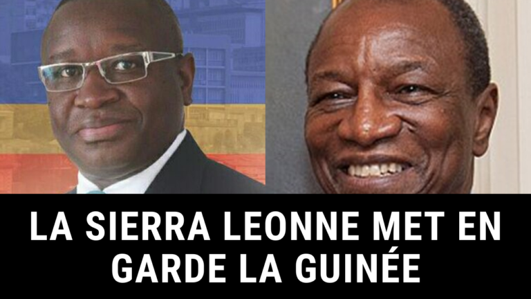 Troupes guinéennes à Yenga