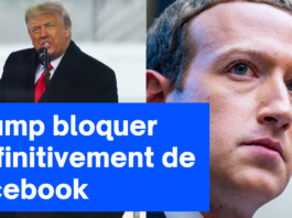 Trump bloquer définitivement de facebook et Instagram