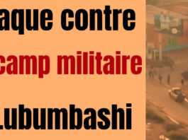 Attaque contre un camp militaire à Lubumbashi