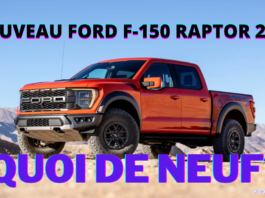 Le Nouveau Ford F-150 Raptor 2021