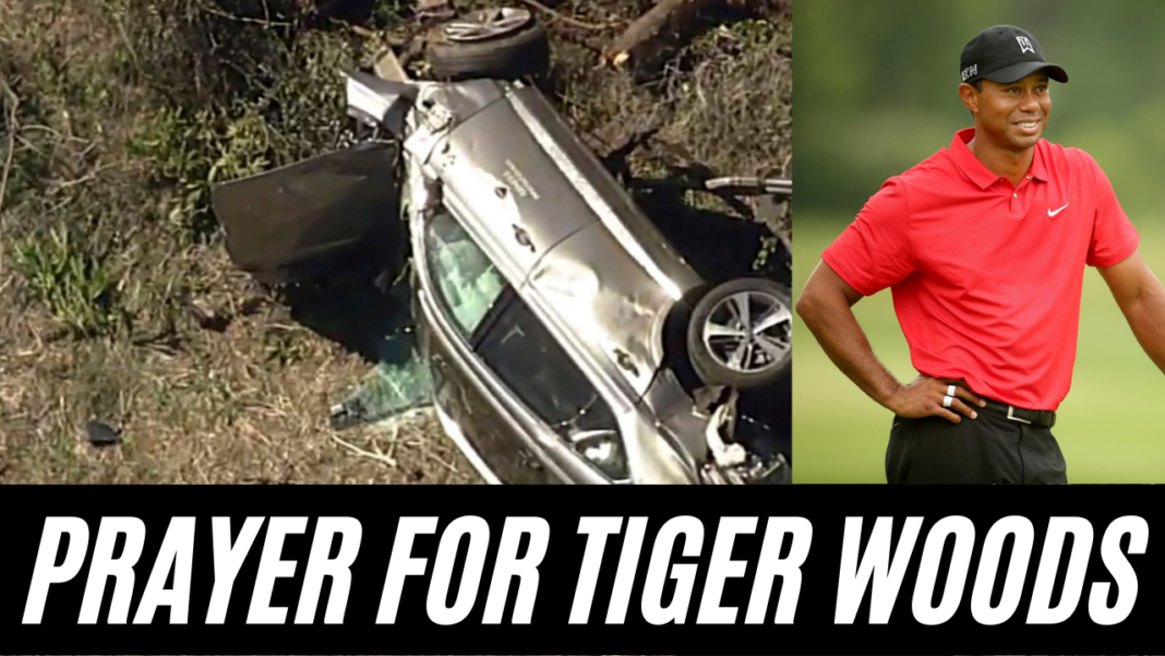 Tiger Woods hospitalisé après un grave accident