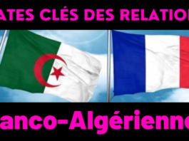 France algerie dates clés des relations