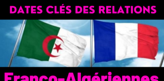 France algerie dates clés des relations