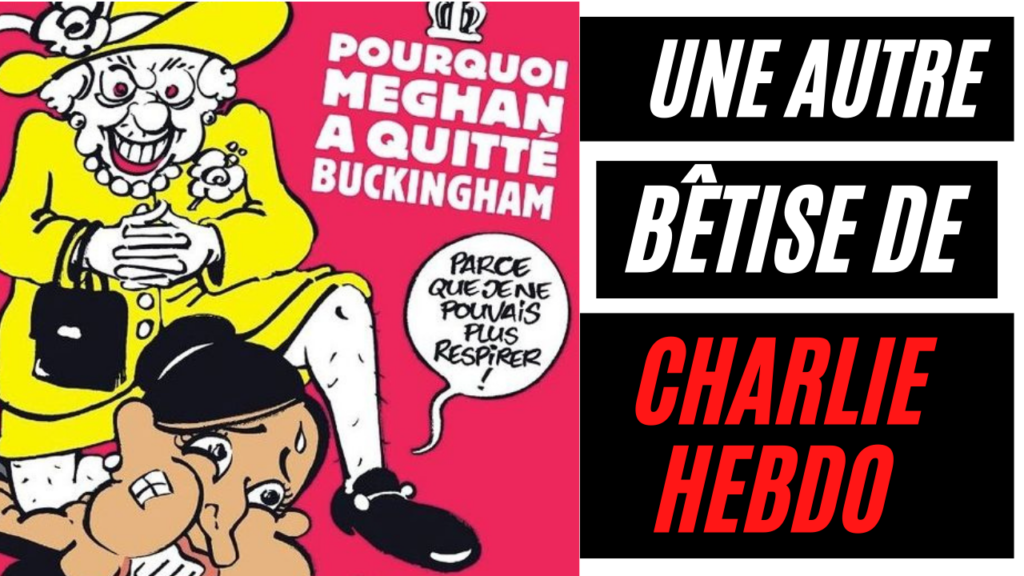Charlie Hebdo caricature Meghan et George Floyd