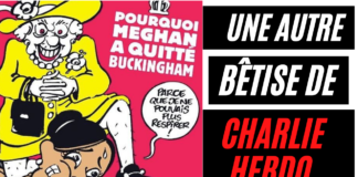 Charlie Hebdo caricature Meghan et George Floyd