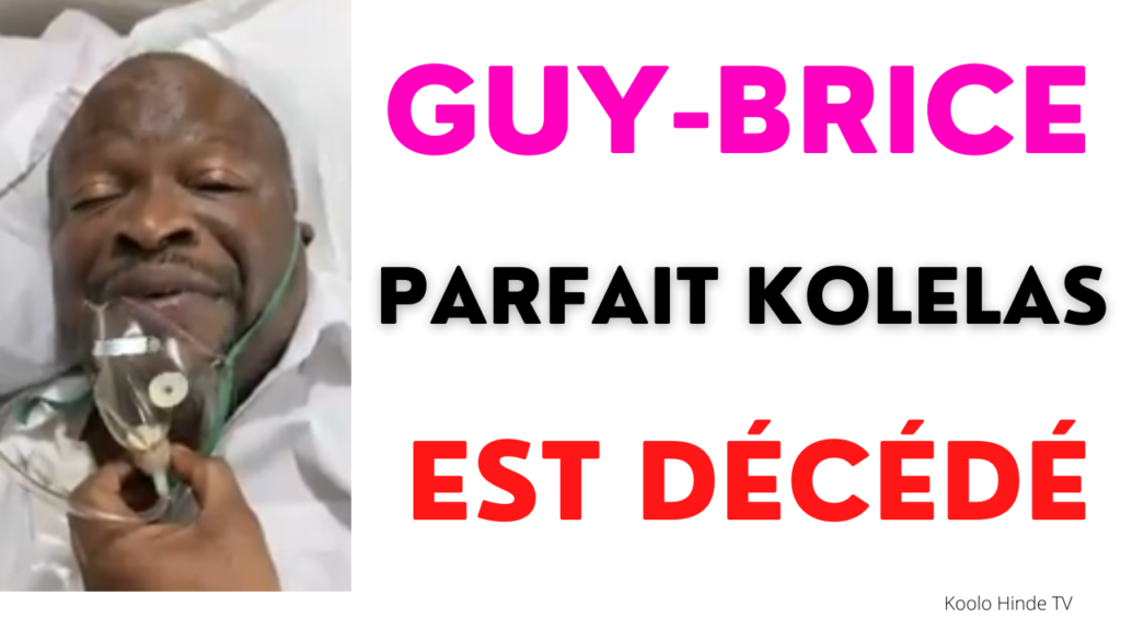 Guy-Brice Parfait Kolelas est décédé