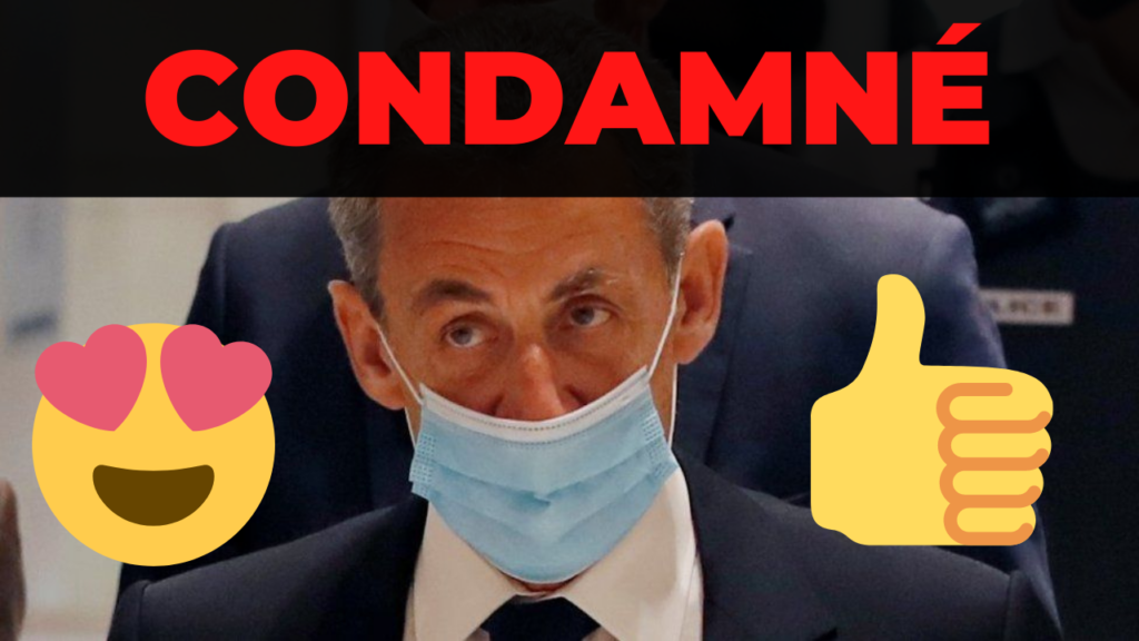 Nicolas Sarkozy condamné à trois ans de prison pour corruption