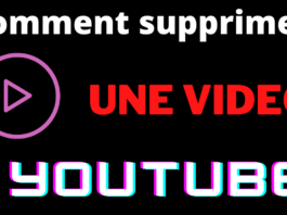 comment supprimer une video sur sa chaine youtube