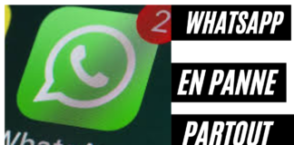 WhatsApp facebook messenger en panne