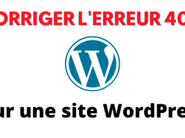 Comment corriger l'erreur 404 introuvable sur une site WordPress
