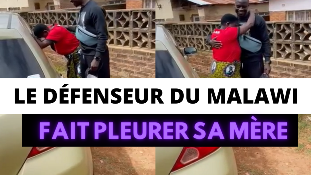 Le défenseur du Malawi Limbikani Mzava offre une voiture à sa mère