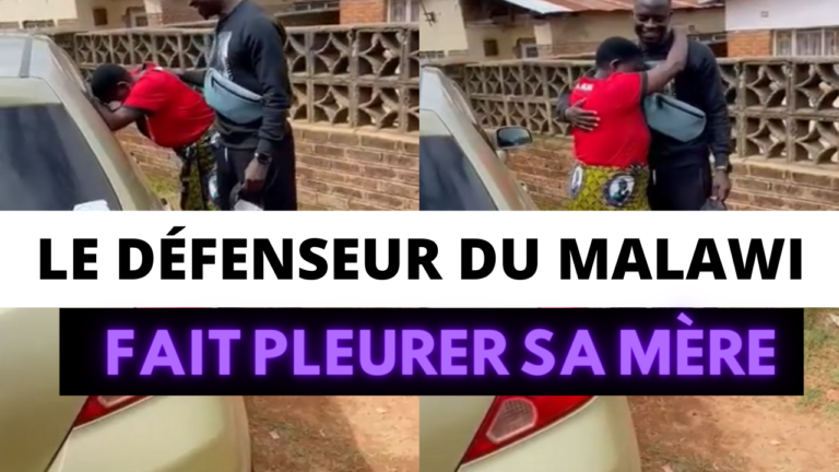 Le défenseur du Malawi Limbikani Mzava offre une voiture à sa mère