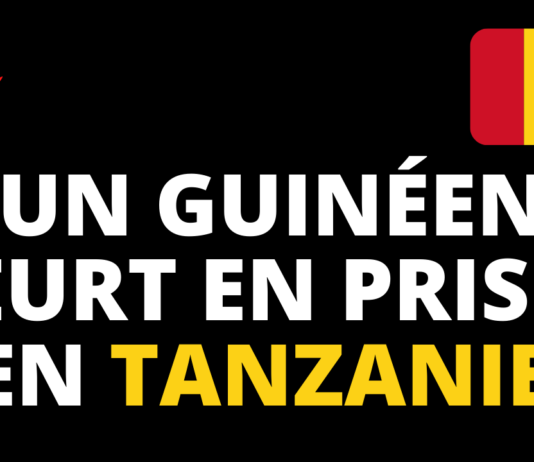 Un Guinéen meurt en prison en Tanzanie