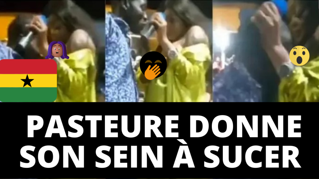 Une pasteure donne son sein à sucer