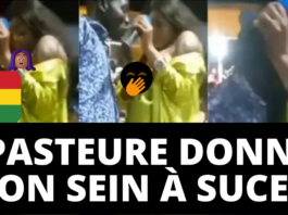 Une pasteure donne son sein à sucer