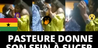 Une pasteure donne son sein à sucer