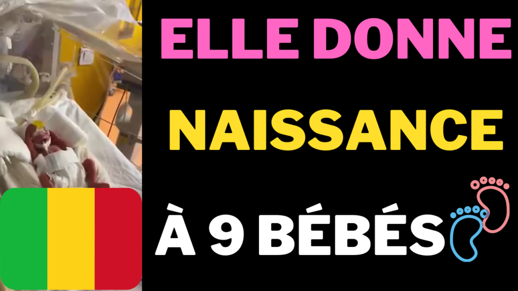 une malienne donne naissance à neuf bébés