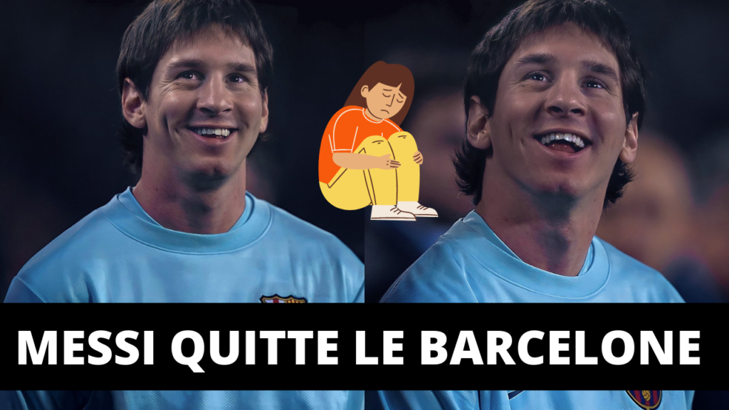 Messi quitte le FC Barcelone