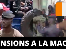 grève à la maca d'Abidjan