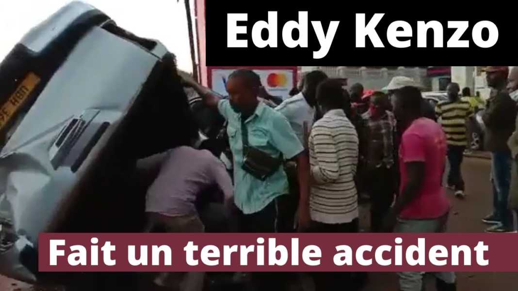 Eddy Kenzo fait un accident de voiture