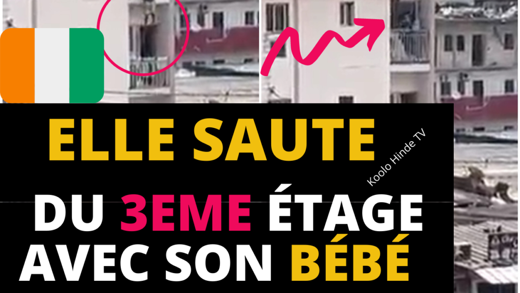 une femme saute du 3eme étage à Koumassi