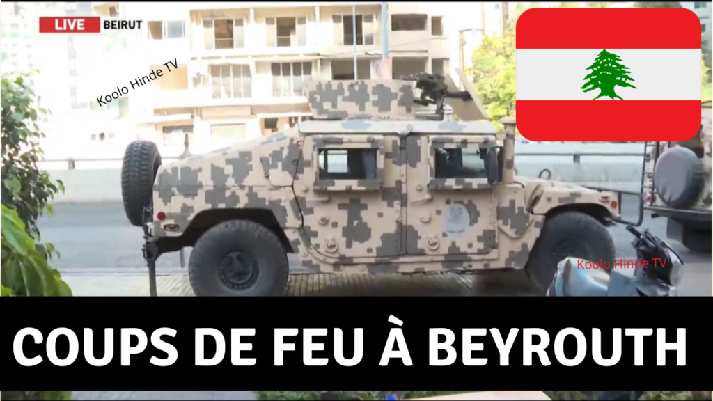 Échange de coups de feu à Beyrouth