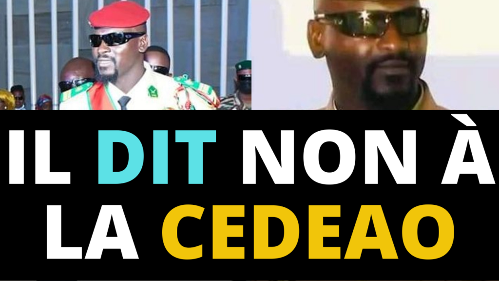 colonel Mamadi Doumbouya s’oppose à l'envoyé spécial de la CEDEAO