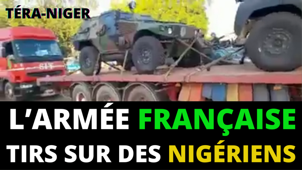 L’armée Française tirs sur des manifestants à Téra au Niger
