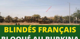 L'armée française bloqué au Burkina Faso