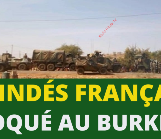 L'armée française bloqué au Burkina Faso