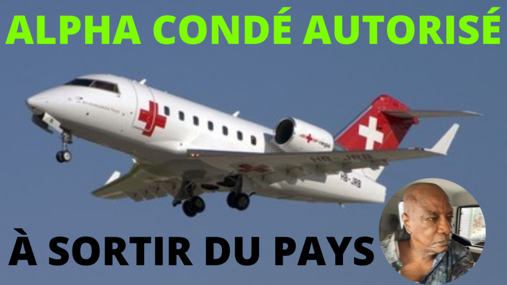 Alpha Condé autorisé à sortir de la Guinée