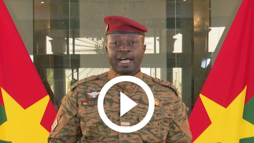 discours de Paul-Henri Sandaogo Damiba