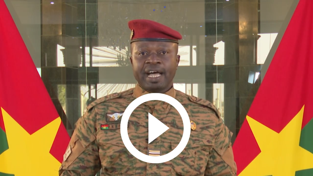 discours de Paul-Henri Sandaogo Damiba