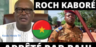 Coup d'état au Burkina Faso Roch Kaboré arrêté