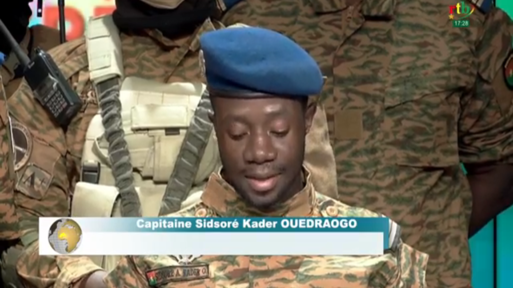 Coup d'état au Burkina Faso Le communiqué du MPSR