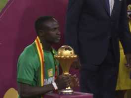  Le Sénégal remporte la coupe d'Afrique des nations 
