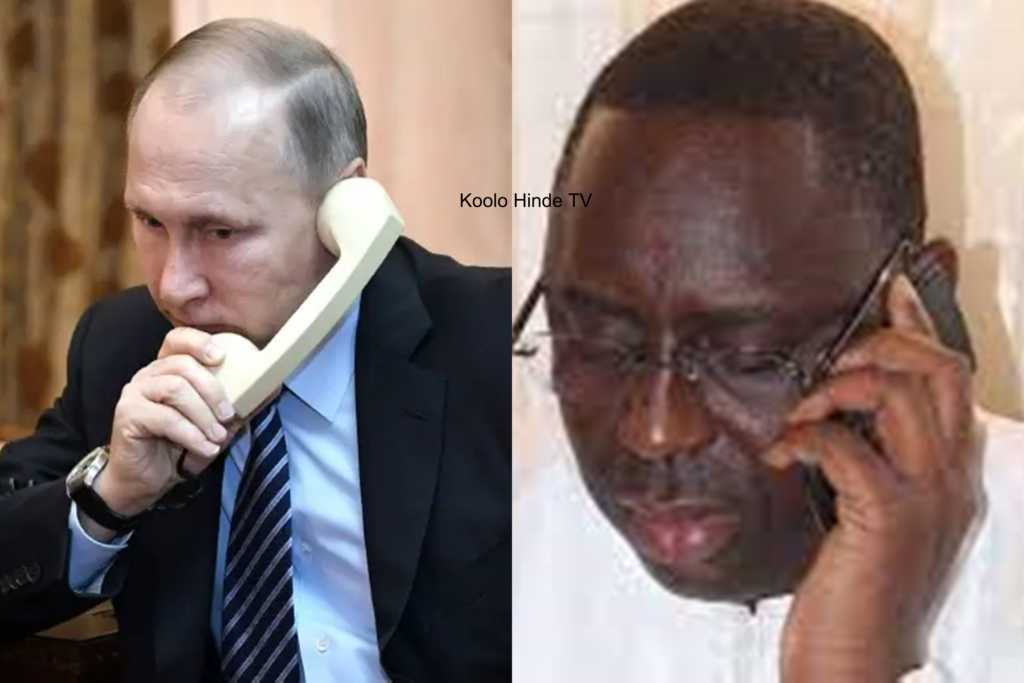 Entretien téléphonique entre Macky Sall et Vladimir Poutine