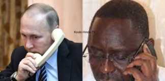 Entretien téléphonique entre Macky Sall et Vladimir Poutine