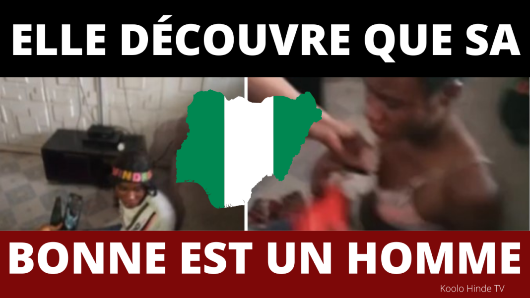 Une femme découvre que sa bonne est un homme