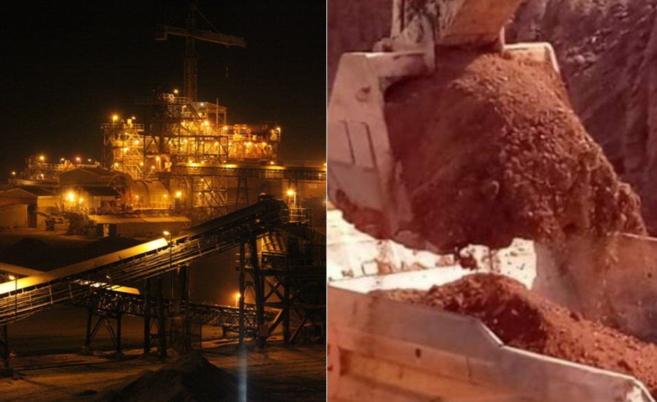 La mine de d'or de taparko fermé