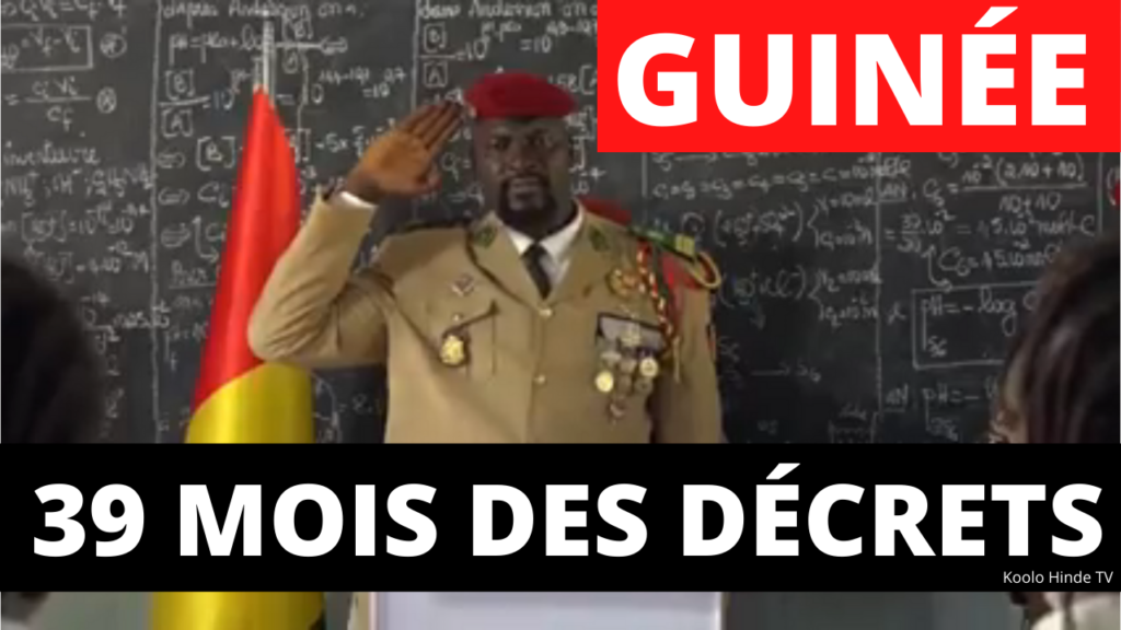 La transition Guinéenne prolongée de 39 mois