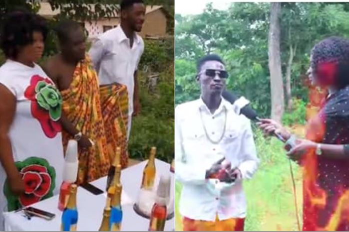 Anniversaire d'un acteur ghanéen au cimetière