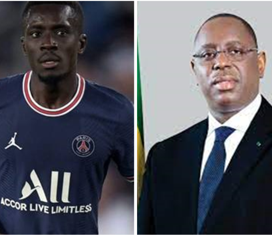 Macky Sall apporte son soutien à Idrissa Gueye du PSG