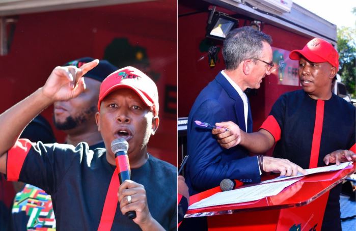 Julius Malema veut que la France quitte l'Afrique
