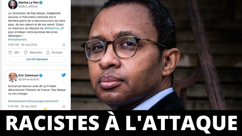 Pap Ndiaye nommé ministre de l'éducation