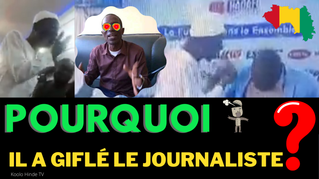 Aboubacar Soumah agresse un journaliste de radio espace