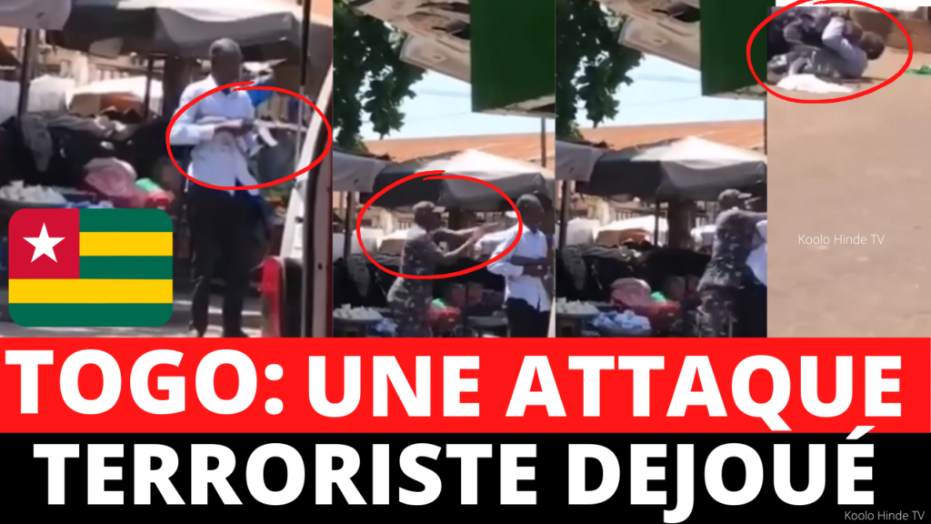 Attaque terroriste dejoué au grand marché de Lomé
