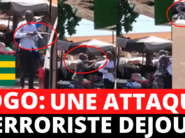 Attaque terroriste dejoué au grand marché de Lomé